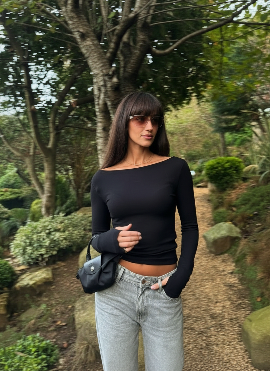 The Essential Sculpt Bluz - Siyah