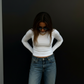 The Essential Sculpt Bluz - Saf Beyaz