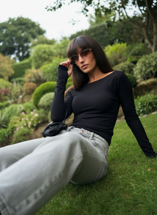 The Essential Sculpt Bluz - Siyah