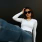 The Essential Sculpt Bluz - Saf Beyaz