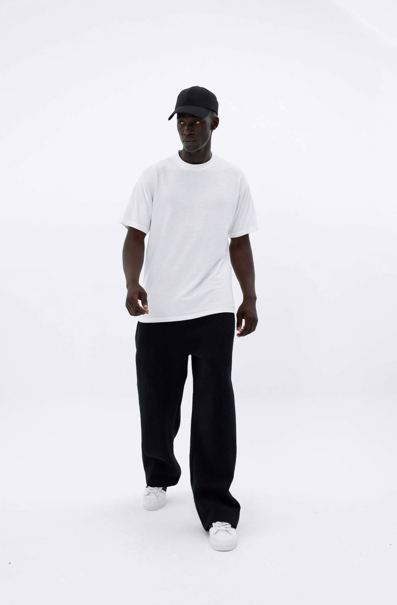 Black Basic Sweatpants