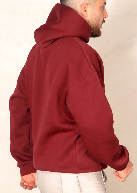 Vişne Çürüğü Box Fit Hoodie