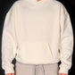 Ekru Oversize Box Fit Hoodie