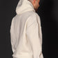 Ekru Oversize Box Fit Hoodie