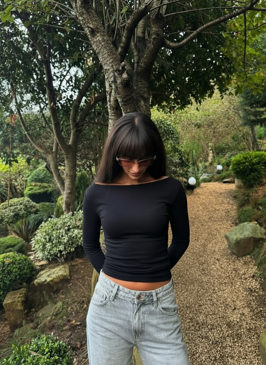 The Essential Sculpt Bluz - Siyah