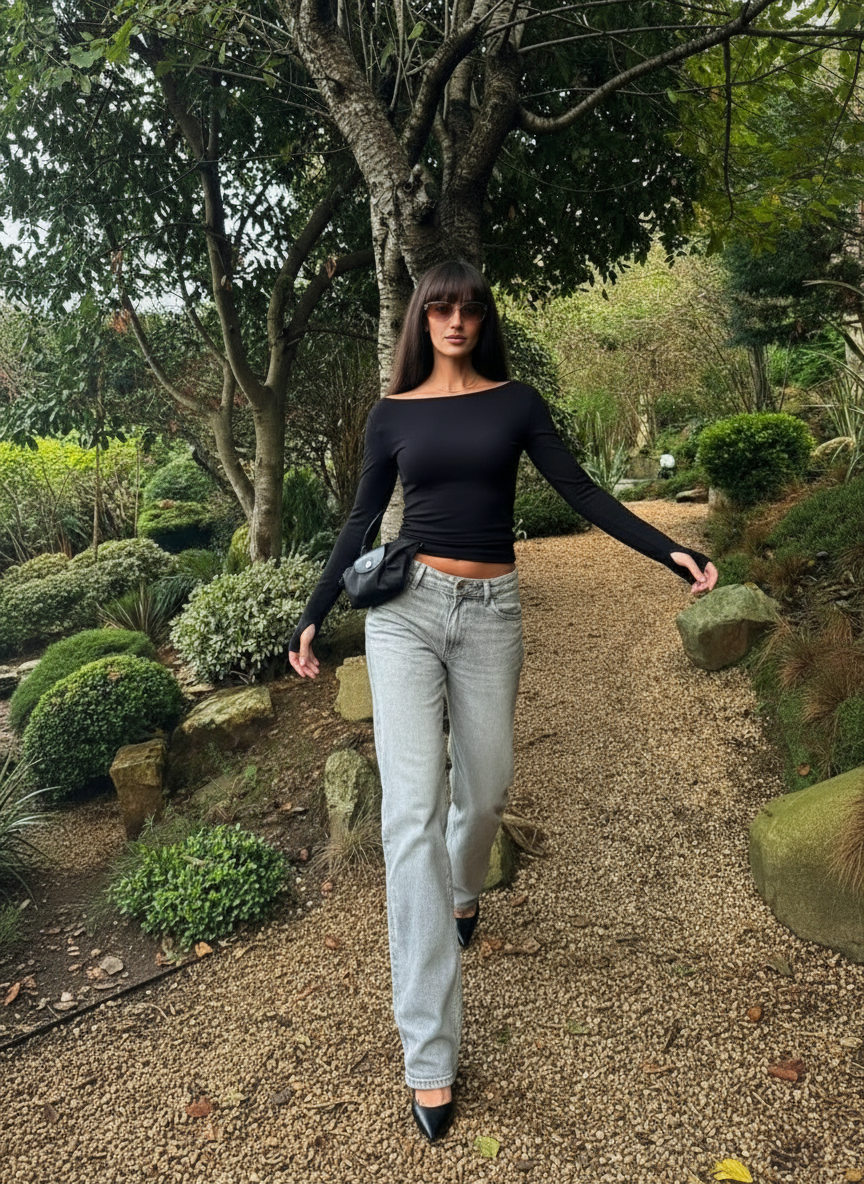 The Essential Sculpt Bluz - Siyah
